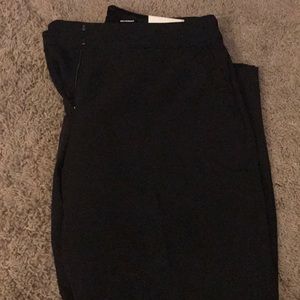 NWT Express Mid Rise Black Columnist Ankle Pant